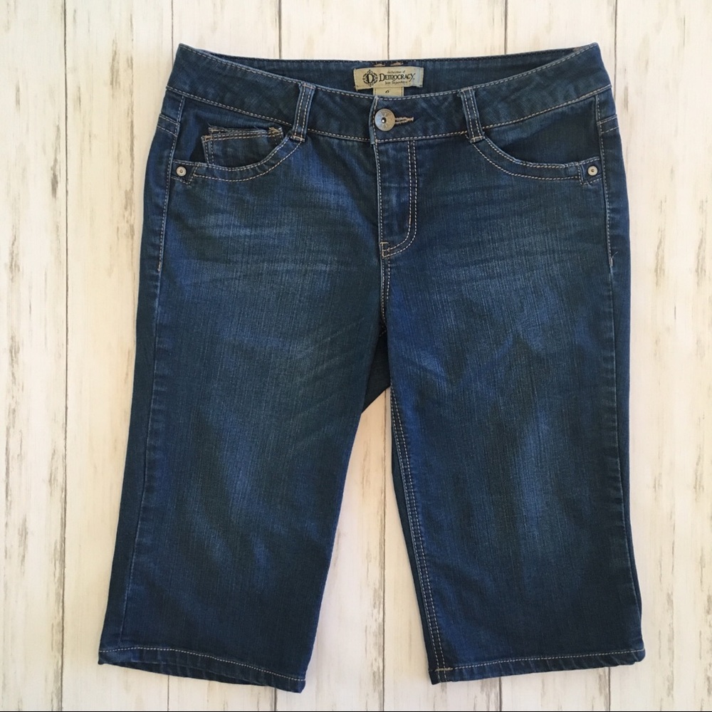 Democracy Jean Shorts